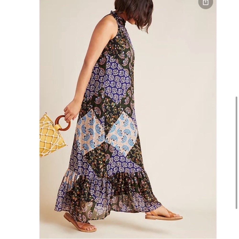 NWT Rama gill anthro maxi dress - Picture 3 of 8